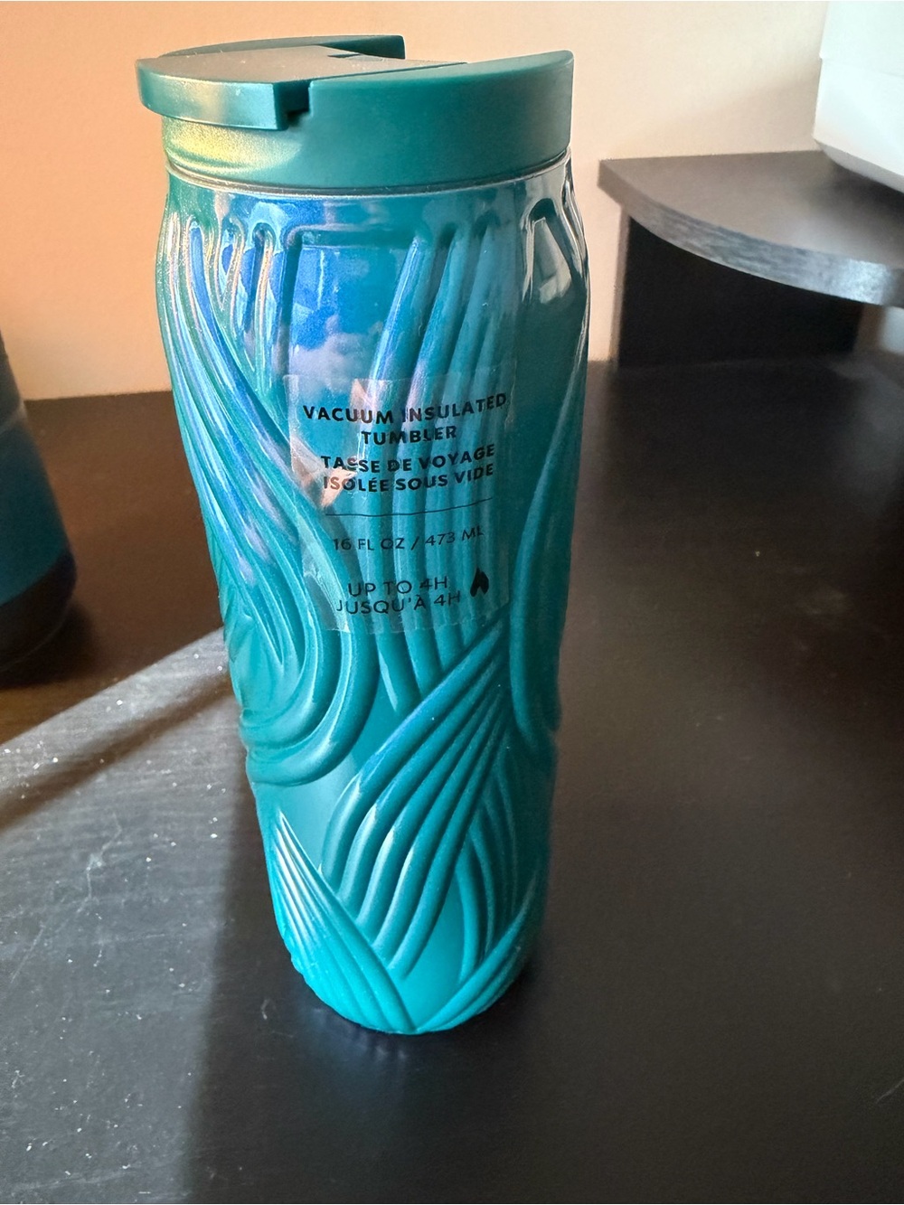 Starbucks Textured Teal Vacuum Insulated Tumbler - Picture 1 of 2